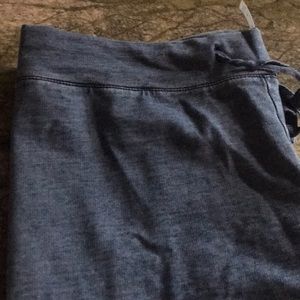 Fabletics Capri pants (Jean color, light sweats)